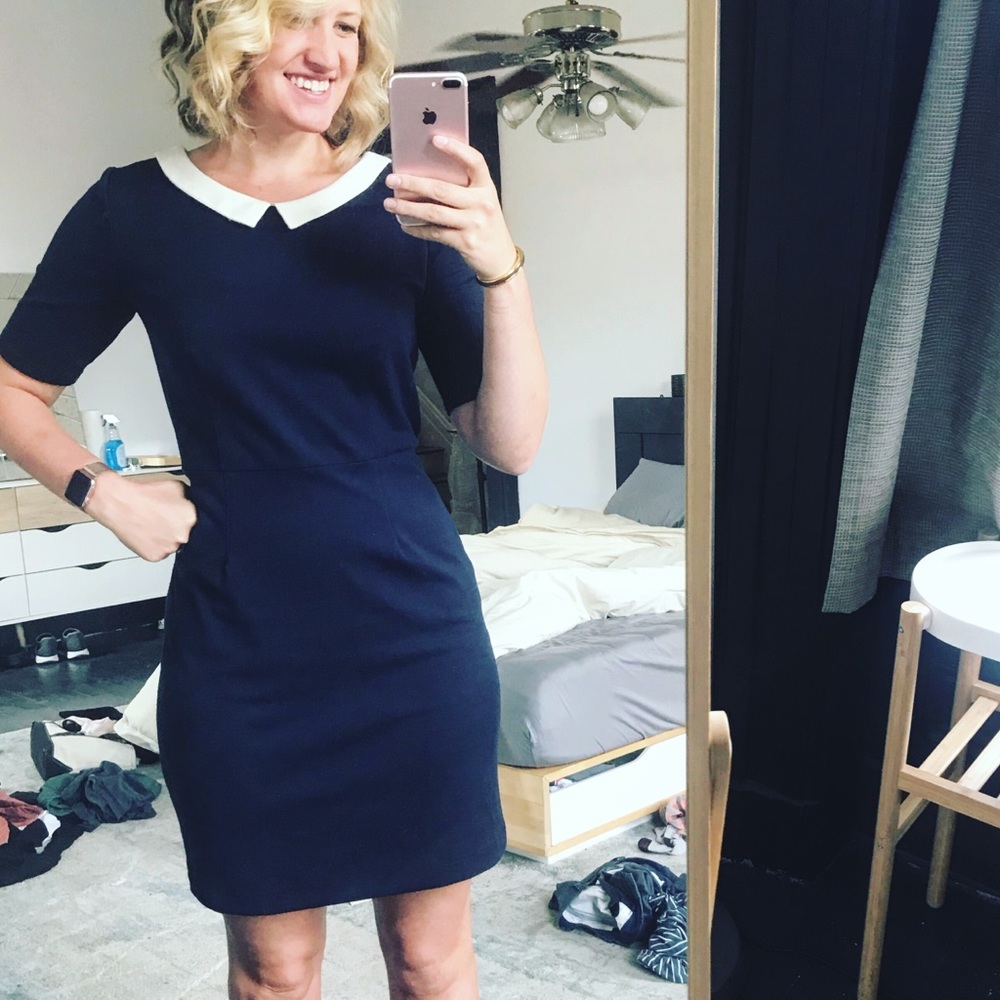 Collared Office Dress